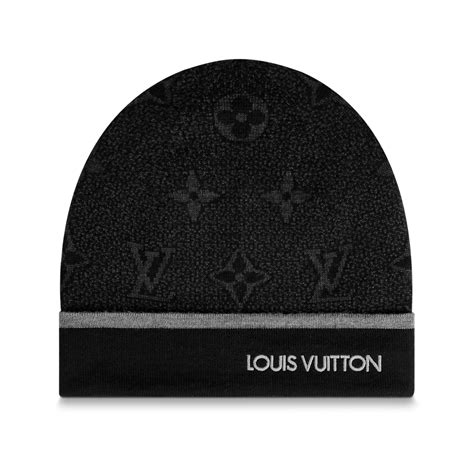 bonnet lv noir|Sélection de bonnets pour homme .